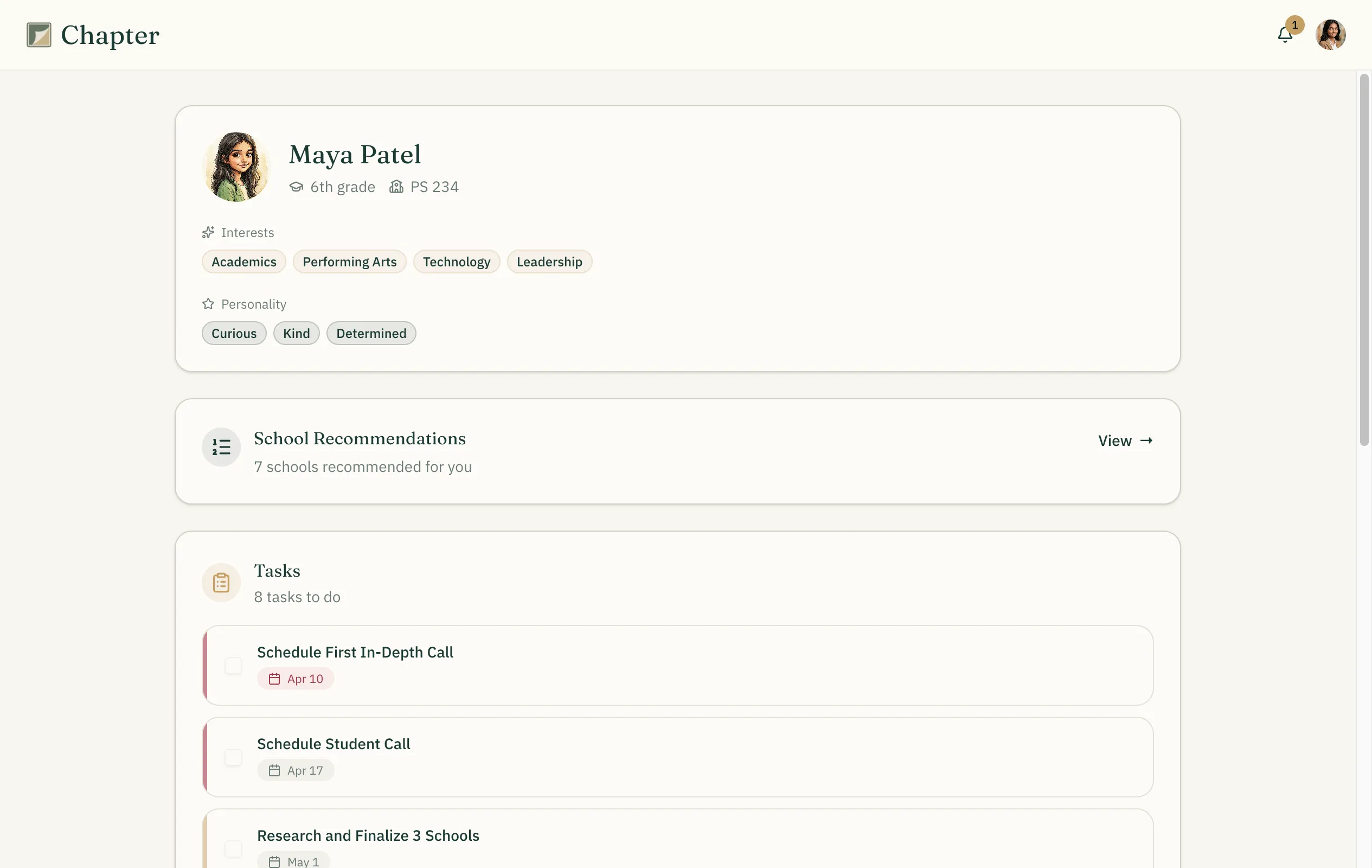 Family Dashboard